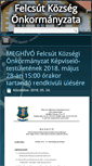 Mobile Screenshot of felcsut.hu