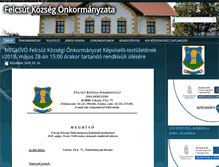 Tablet Screenshot of felcsut.hu